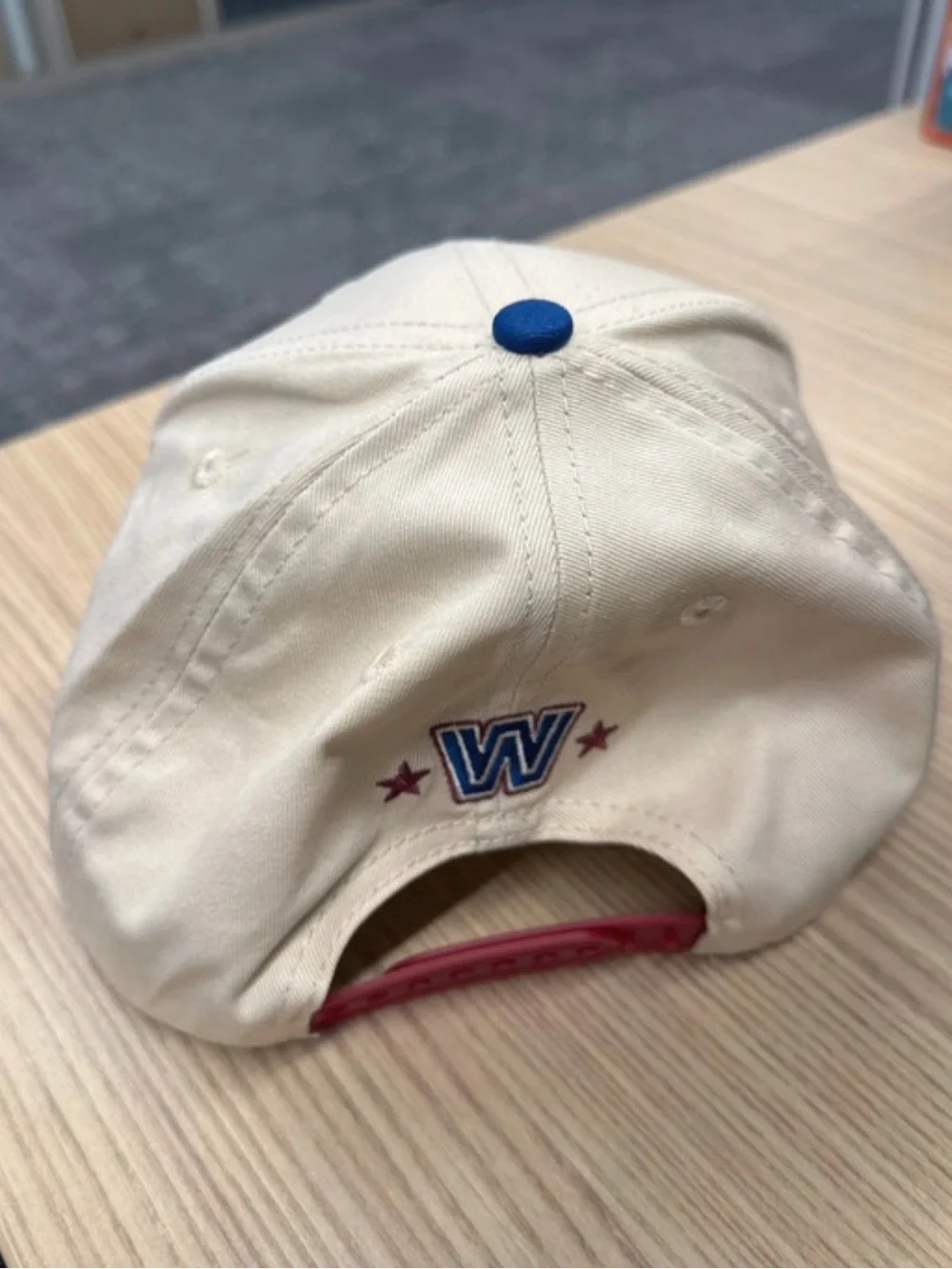 WWE Summerslam New Jersey Two-Tone Cap – Blue & Cream